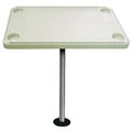 Jif Marine JIF Marine DSH-KF Rectangular Pontoon Boat Tables - Ivory DSH-KF